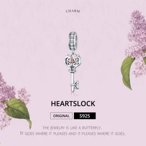 Zawieszka Typu Pandora Heartslock - BSC092