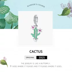 Zawieszka Typu Pandora Kaktus - BSC121