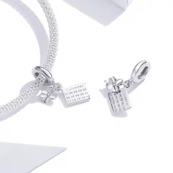 Zawieszka Typu Pandora Kalendarz na szczęście - BSC257