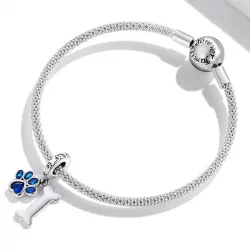 Zawieszka Typu Pandora Kość łapy psa - SCC2127