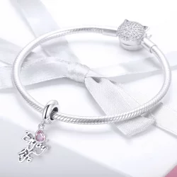 Zawieszka Typu Pandora Kochać życie - SCC907