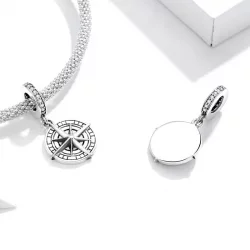 Zawieszka Typu Pandora Kompas - BSC383