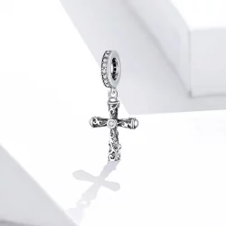 Zawieszka Typu Pandora Krzyż Vintage - BSC313