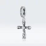 Zawieszka Typu Pandora Krzyż Vintage - BSC313