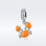 Zawieszka Typu Pandora Letni Krab - BSC076