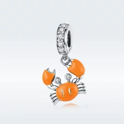 Zawieszka Typu Pandora Letni Krab - BSC076