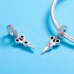 Zawieszka Typu Pandora Małe nożyczki do stylizacji włosów - SCC656