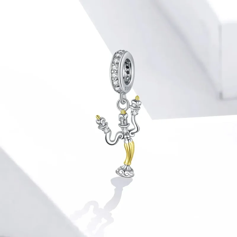(zdjęcie do) Zawieszka Typu Pandora Magiczny Świecznik - BSC319 - Wyświetl 2