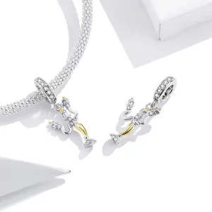 Zawieszka Typu Pandora Magiczny Świecznik - BSC319