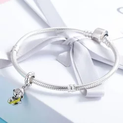 Zawieszka Typu Pandora Małpa Trzyma Banana - SCC520