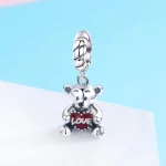 Zawieszka Typu Pandora Mały niedźwiedź - SCC521