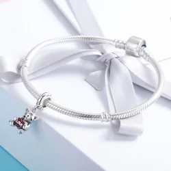 Zawieszka Typu Pandora Mały niedźwiedź - SCC521