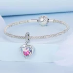 Zawieszka Typu Pandora Medalion kocham cię - BSC681