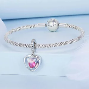 Zawieszka Typu Pandora Medalion kocham cię - BSC681