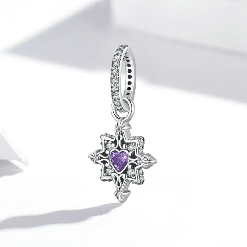 (zdjęcie do) Zawieszka Typu Pandora Miłość Starburst - SCC2147 - Wyświetl 2