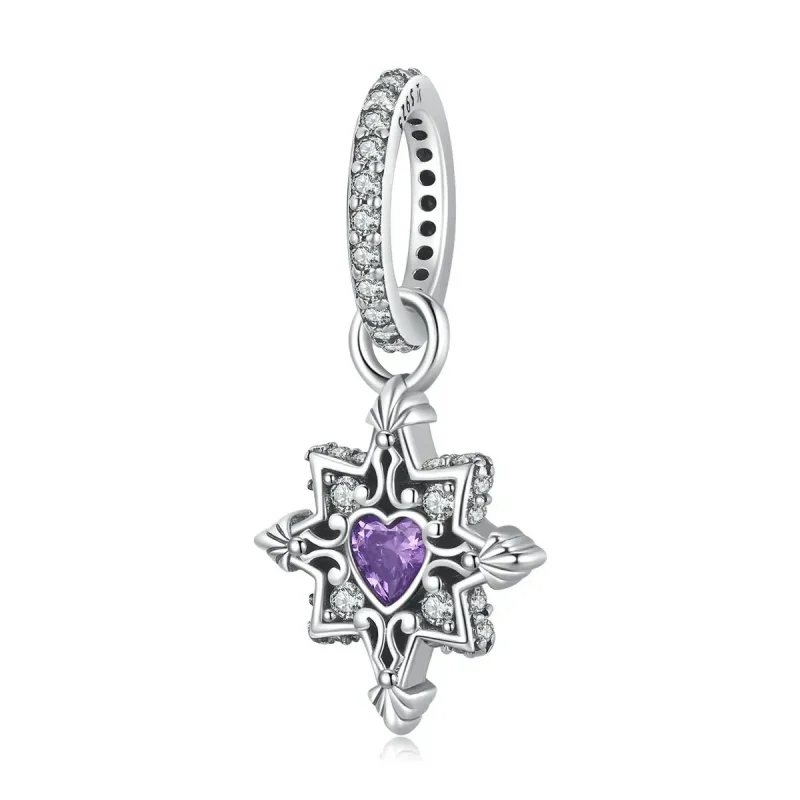 (zdjęcie do) Zawieszka Typu Pandora Miłość Starburst - SCC2147