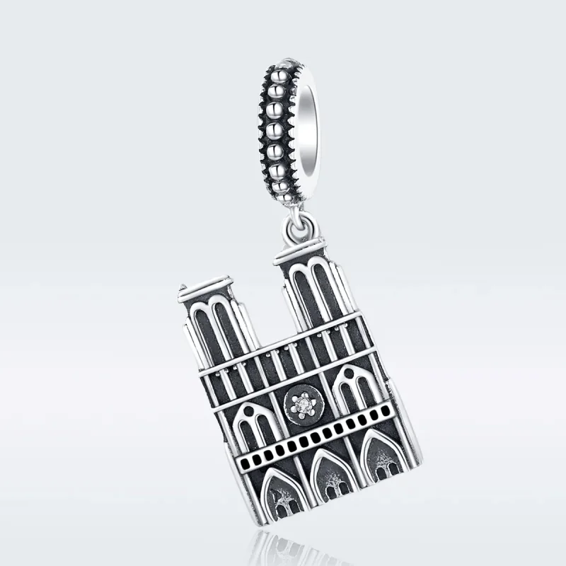 (zdjęcie do) Zawieszka Typu Pandora Motre Dame de Paris - SCC1328 - Wyświetl 5