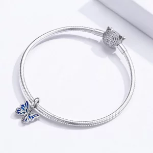 Zawieszka Typu Pandora Motyl - BSC149