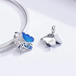Zawieszka Typu Pandora Motyl - BSC149