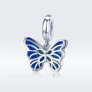 Zawieszka Typu Pandora Motyl - BSC149