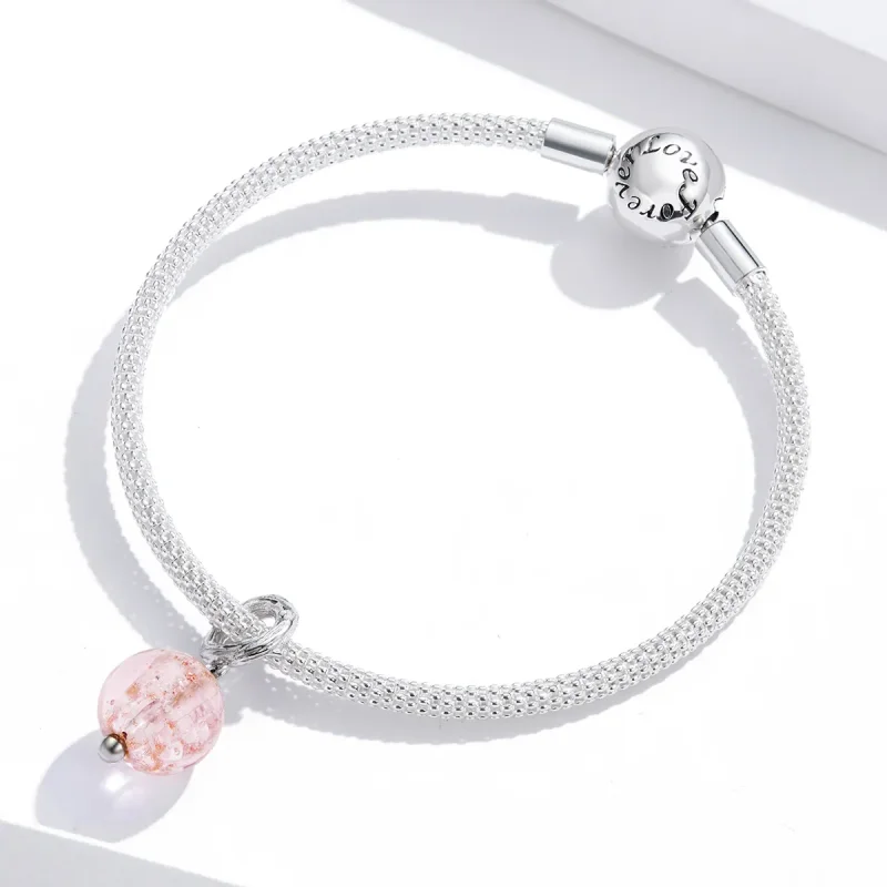 (zdjęcie do) Zawieszka Typu Pandora Murano - SCC1496 - Wyświetl 2