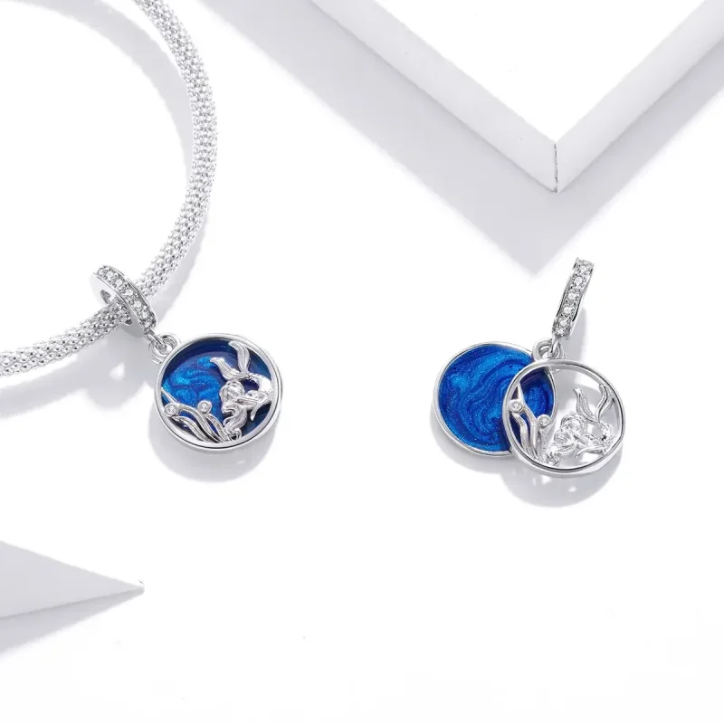(zdjęcie do) Zawieszka Typu Pandora Ocean snów - SCC1586 - Wyświetl 3