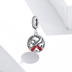 Zawieszka Typu Pandora Odmów jedzenia dzikich zwierząt - SCC1588