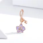 Zawieszka Typu Pandora Orchidea - BSC287
