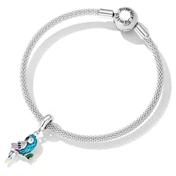 Zawieszka Typu Pandora Papuga - SCC2271