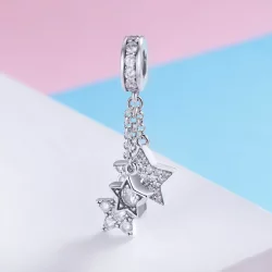 Zawieszka Typu Pandora Pentagramy - SCC881