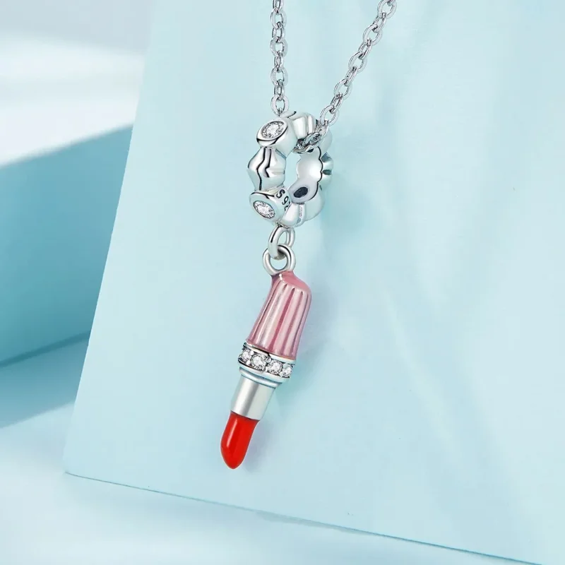 (zdjęcie do) Zawieszka Typu Pandora Pomadka - SCC2390 - Wyświetl 2