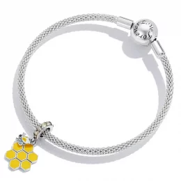 Zawieszka Typu Pandora Pszczoły i ul - SCC2186