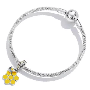 Zawieszka Typu Pandora Pszczoły i ul - SCC2186