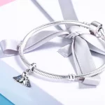 Zawieszka Typu Pandora Ptaszek z mamą - SCC426