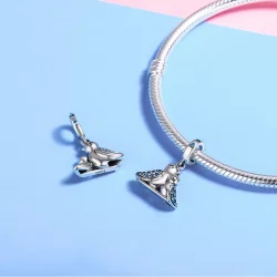 Zawieszka Typu Pandora Ptaszek z mamą - SCC426