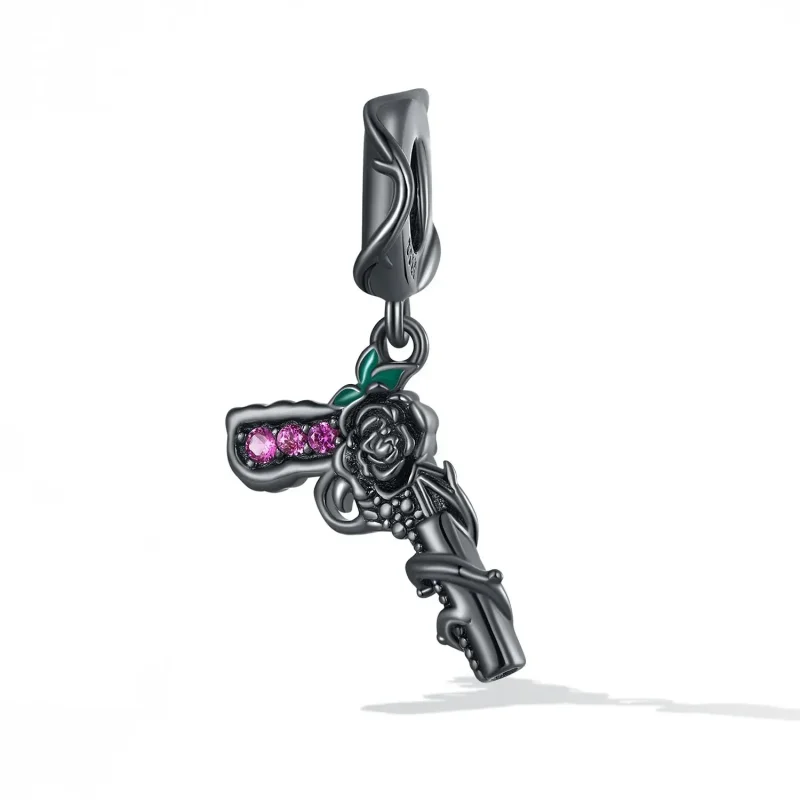 (zdjęcie do) Zawieszka Typu Pandora Różany pistolet - SCC2241 - Wyświetl 2