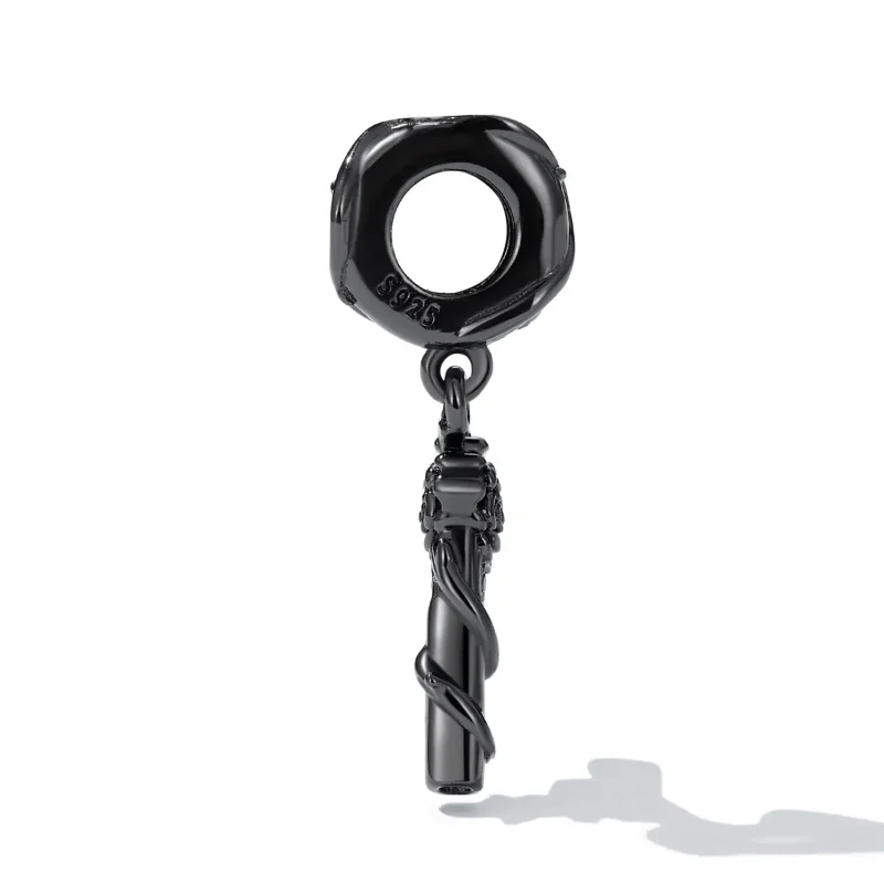 (zdjęcie do) Zawieszka Typu Pandora Różany pistolet - SCC2241 - Wyświetl 3