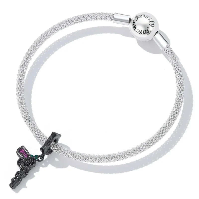 (zdjęcie do) Zawieszka Typu Pandora Różany pistolet - SCC2241 - Wyświetl 5