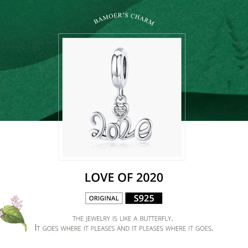 (zdjęcie do) Zawieszka Typu Pandora Rocznica 2020 - SCC1354 - Wyświetl 5