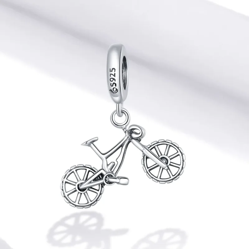 (zdjęcie do) Zawieszka Typu Pandora Rower - BSC384 - Wyświetl 2