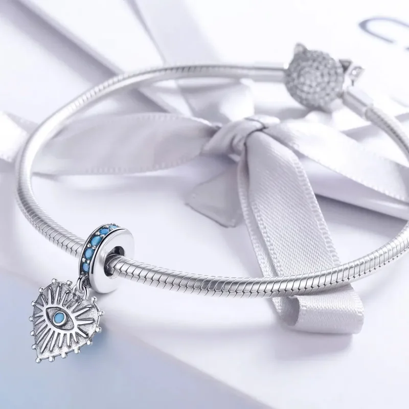 (zdjęcie do) Zawieszka Typu Pandora Serce Czech - SCC873 - Wyświetl 3