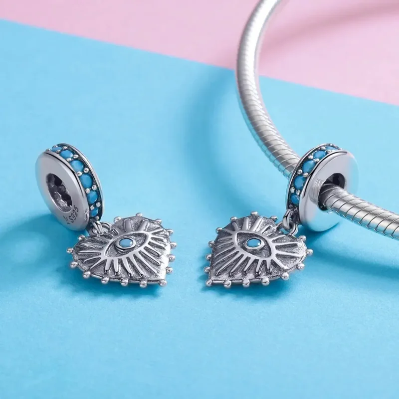 (zdjęcie do) Zawieszka Typu Pandora Serce Czech - SCC873 - Wyświetl 4