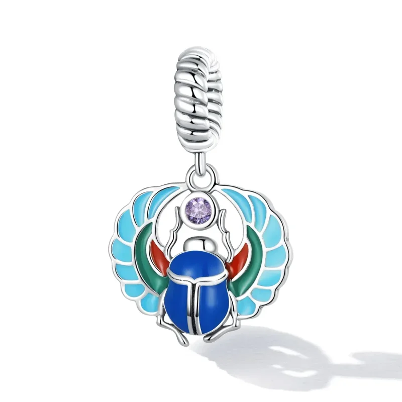 (zdjęcie do) Zawieszka Typu Pandora Skarabeusz - SCC2255 - Wyświetl 2