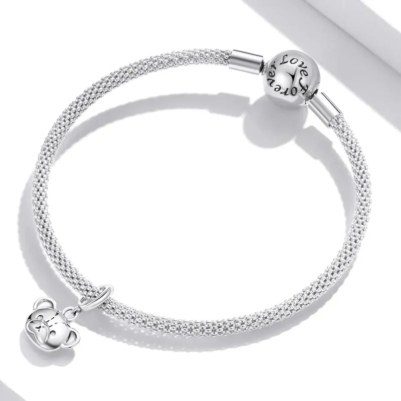 (zdjęcie do) Zawieszka Typu Pandora Słodki miś - SCX120-L - Wyświetl 3