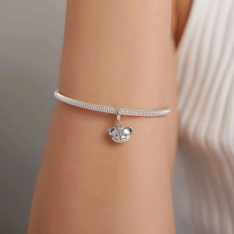 (zdjęcie do) Zawieszka Typu Pandora Słodki miś - SCX120-L - Wyświetl 5