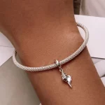 Zawieszka Typu Pandora Srebrna koncha - SCC2235