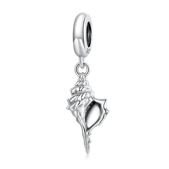 (zdjęcie do) Zawieszka Typu Pandora Srebrna koncha - SCC2235