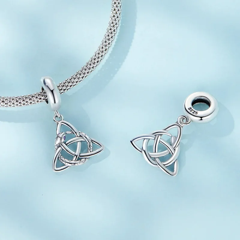 (zdjęcie do) Zawieszka Typu Pandora symbole celtyckie - SCC2382 - Wyświetl 4