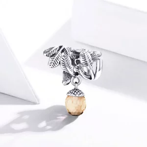 Zawieszka Typu Pandora Szczęśliwa szyszka sosny - BSC336