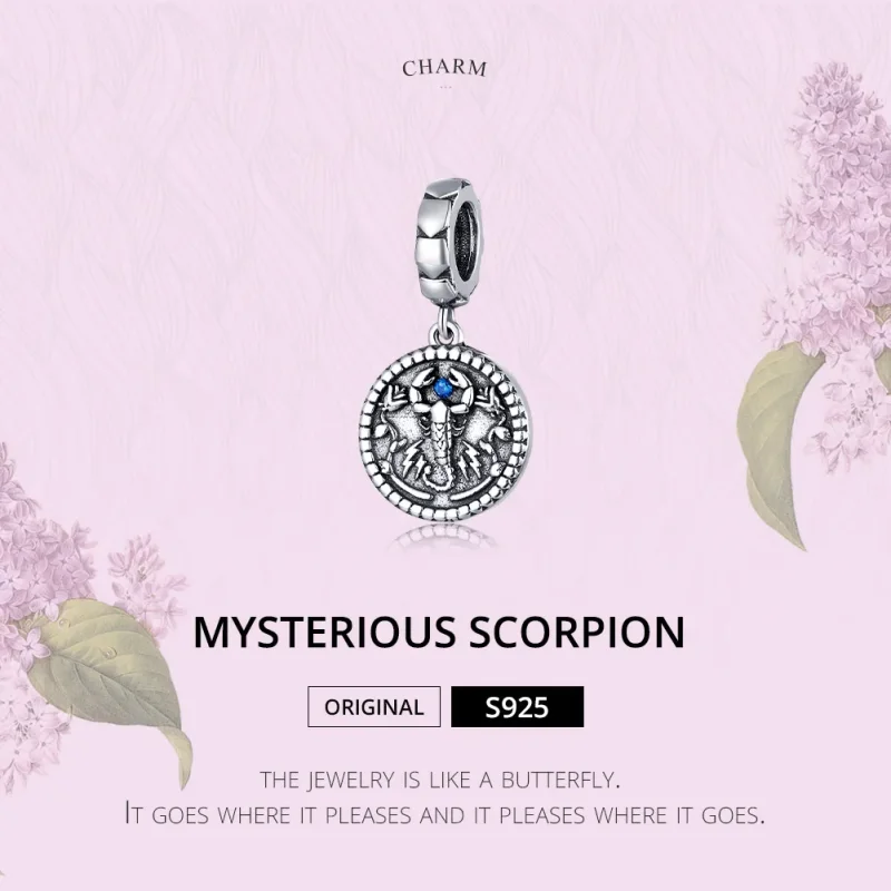 (zdjęcie do) Zawieszka Typu Pandora Tajemniczy Skorpion - SCC1503 - Wyświetl 6